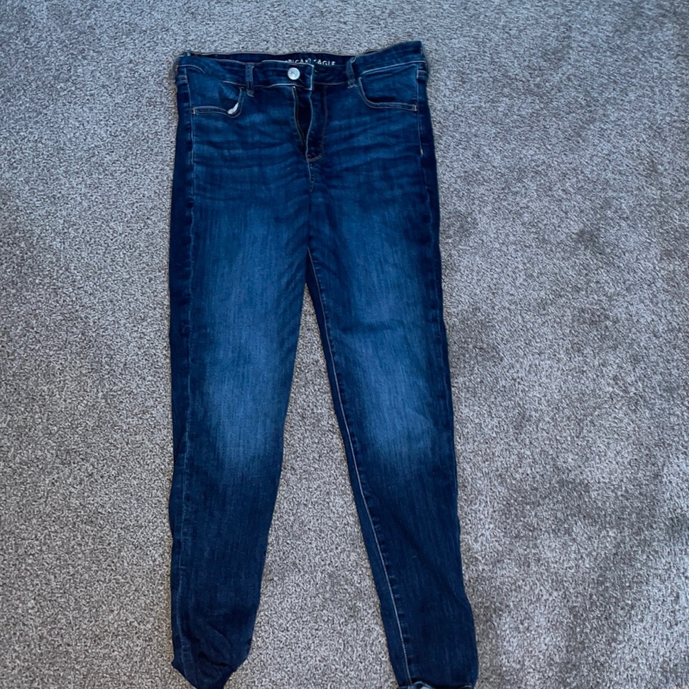 High waisted jegging